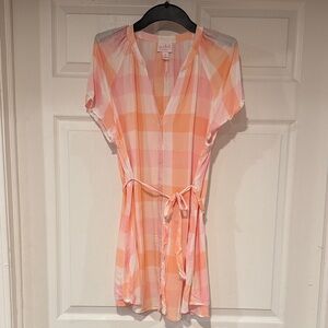 Isabel Maternity by Ingrid & Isabel Peach and Pink Dress